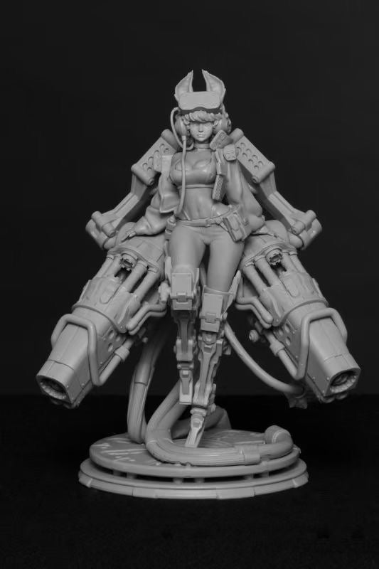 TRS Studio - OC Warrior Dog: Dual Guns Emily Wei | 原创 战争之犬：双枪艾米莉·薇