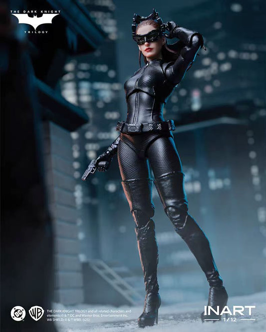INART - Licensed INART Batman The Dark Knight Rises Catwoman 1/12 Action Figure | 版权 INART 蝙蝠侠 黑暗骑士崛起 猫女1/12可动人偶 - Image 1