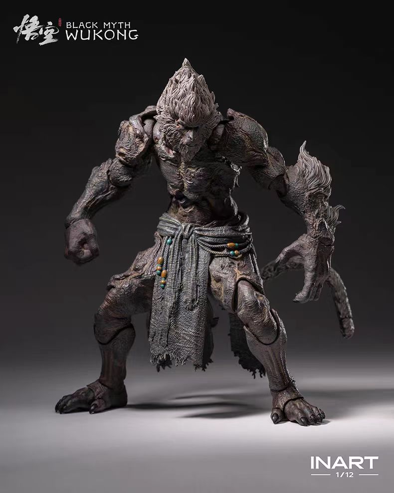INART - Licensed Black Myth Wukong Stone Monkey 1/12 Action Figure