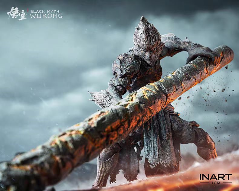 INART - Licensed Black Myth Wukong Stone Monkey 1/12 Action Figure