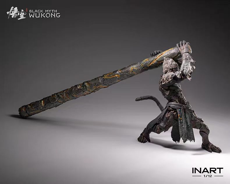INART - Licensed INART Black Myth Wukong Stone Ape 1/12 Action Figure | 版权 INART 黑神话 悟空 石猿 1/12可动人偶 - Image 1