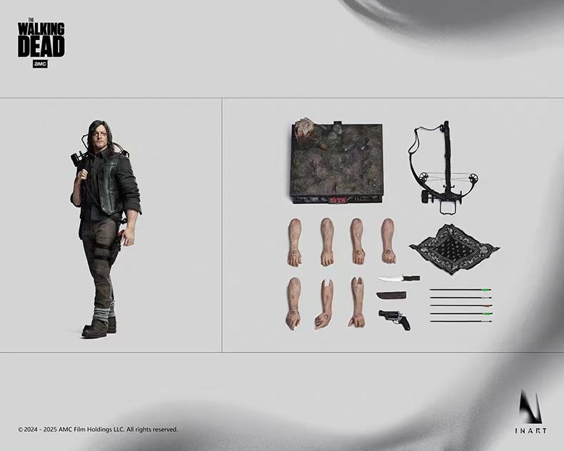 INART - Licensed INART The Walking Dead Season 8 Daryl Dixon 1/6 Collectible Articulated Figure | 版权 INART 行尸走肉第八季 达里尔 迪克森 1/6 收藏级可动人偶 - Image 1