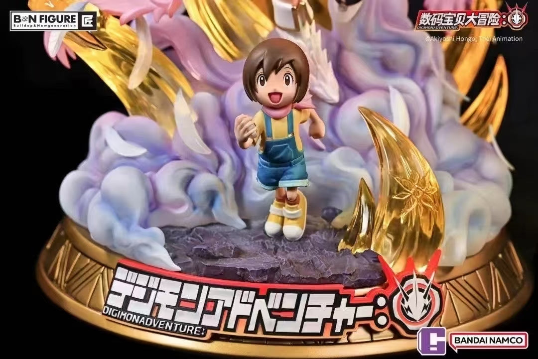 Infinity Studio - Licensed Digimon Adventure Yagami Hikari with Angewomon | 版权 数码宝贝大冒险 八神光with天女兽 - Image 1