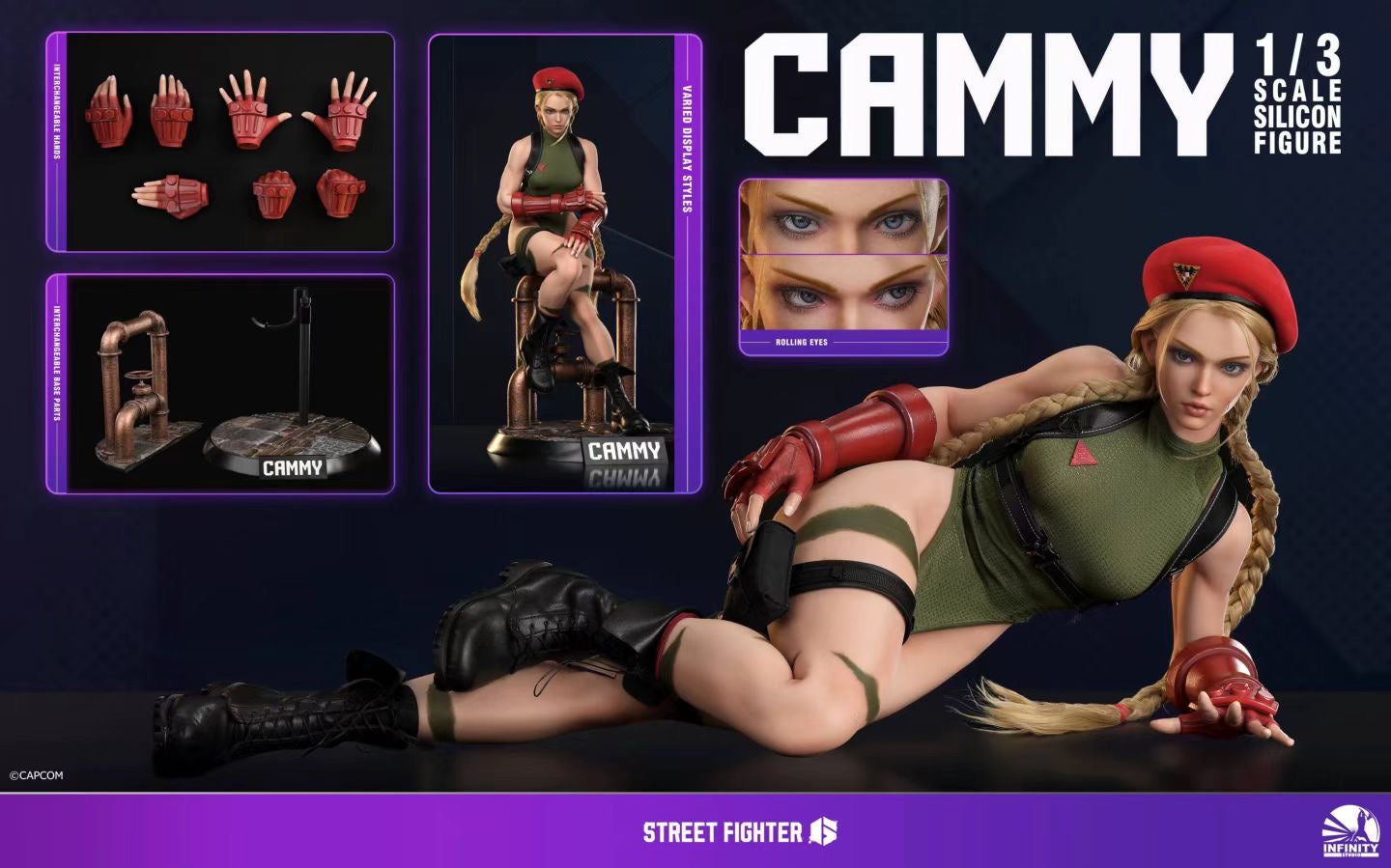 Infinity Studio - Licensed Street Fighter 6 Cammy | 版权 街头霸王6 嘉米 - Image 3