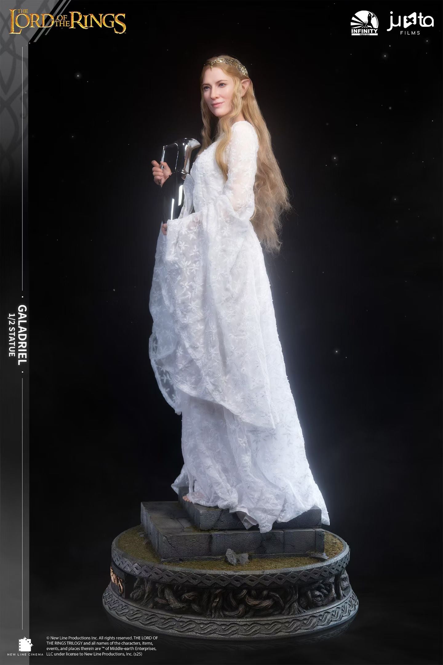 Infinity Studio x Juxta Films - Licensed The Lord of the Rings Elf Queen Galadriel 1/2 Scale Full Body Statue | 版权 魔戒 精灵女王 凯兰崔尔 1/2全身像 - Image 9