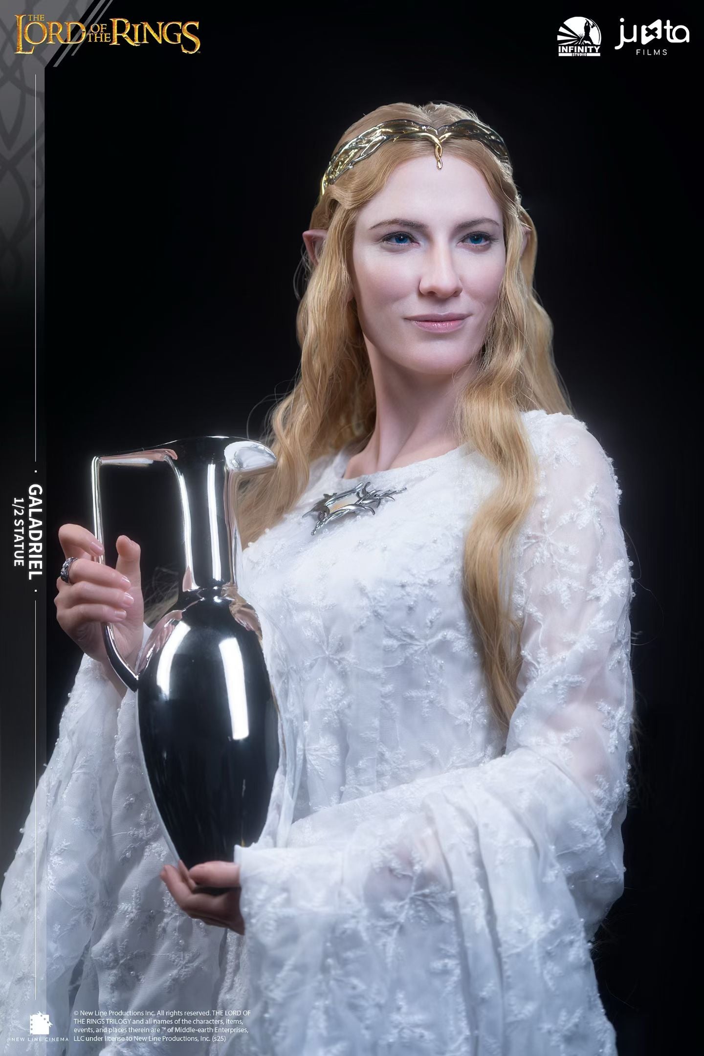 Infinity Studio x Juxta Films - Licensed The Lord of the Rings Elf Queen Galadriel 1/2 Scale Full Body Statue | 版权 魔戒 精灵女王 凯兰崔尔 1/2全身像 - Image 7