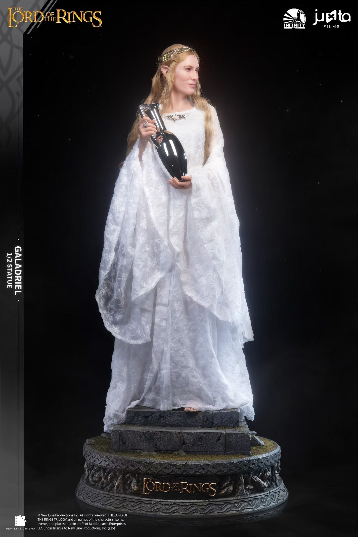 Infinity Studio x Juxta Films - Licensed The Lord of the Rings Elf Queen Galadriel 1/2 Scale Full Body Statue | 版权 魔戒 精灵女王 凯兰崔尔 1/2全身像 - Image 4