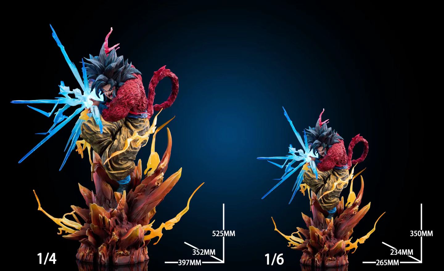 Iron Curtain Studio - Dragon Ball Goku Super Saiyan Forms | 龙珠 悟空 超塞形态 - Image 2
