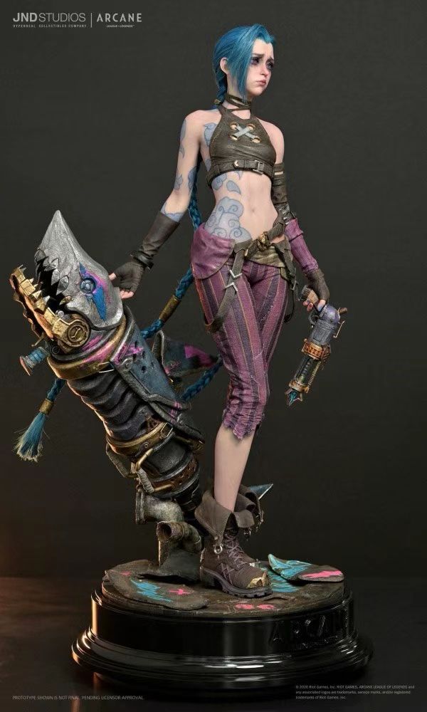 JND Studio - Licensed League of Legends Arcane Jinx | 版权 英雄联盟 双城之战 金克丝 - Image 5