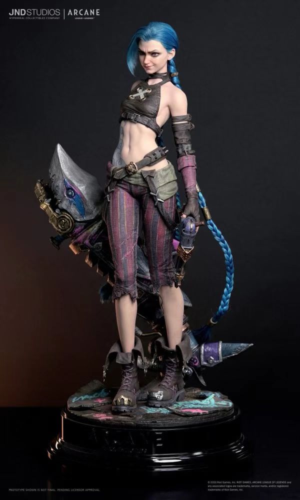 JND Studio - Licensed League of Legends Arcane Jinx | 版权 英雄联盟 双城之战 金克丝 - Image 2