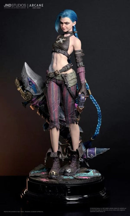 JND Studio - Licensed League of Legends Arcane Jinx | 版权 英雄联盟 双城之战 金克丝 - Image 2