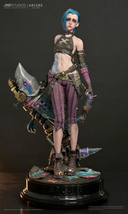 JND Studio - Licensed League of Legends Arcane Jinx | 版权 英雄联盟 双城之战 金克丝 - Image 6