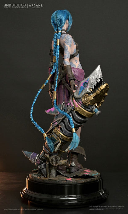 JND Studios - Licensed League of Legends Arcane Jinx | 版权 英雄联盟 双城之战 金克丝 - Image 2