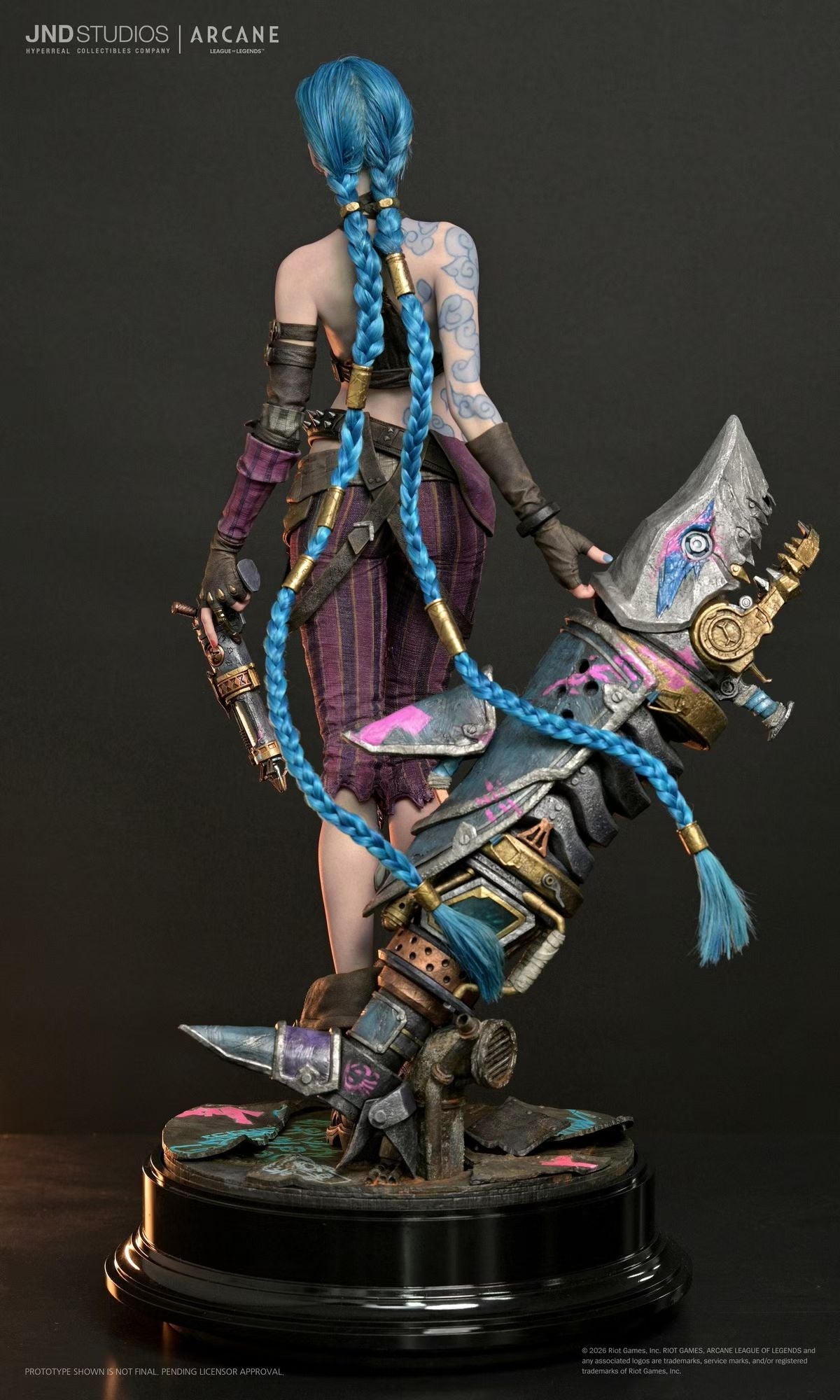 JND Studios - Licensed League of Legends Arcane Jinx | 版权 英雄联盟 双城之战 金克丝 - Image 4