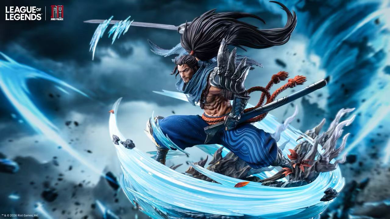 Jimei Palace - Licensed League of Legends Yasuo | 版权 英雄联盟 疾风剑豪 亚索 - Image 1