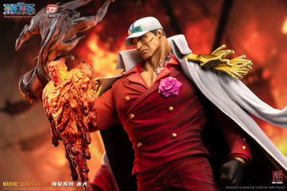 Jimei Palace Studio - Licensed One Piece Akainu 1/6 Scale Collectible Statue | 版权 航海王 传奇之海军系列 赤犬 1/6 轻型收藏级雕像 - Image 2