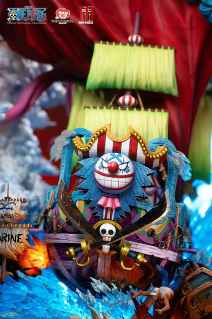Jimei Palace Studio - Licensed One Piece New Four Emperors Buggy Limited Statue | 版权 航海王 新四皇 巴基 限量雕像 - Image 5