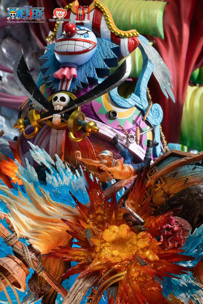 Jimei Palace Studio - Licensed One Piece New Four Emperors Buggy Limited Statue | 版权 航海王 新四皇 巴基 限量雕像 - Image 6
