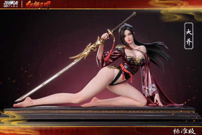 Jomatal Studio - Licensed Three Kingdoms Beauties Series Daqiao Statue | 版权 三国红颜系列大乔雕像 - Image 1