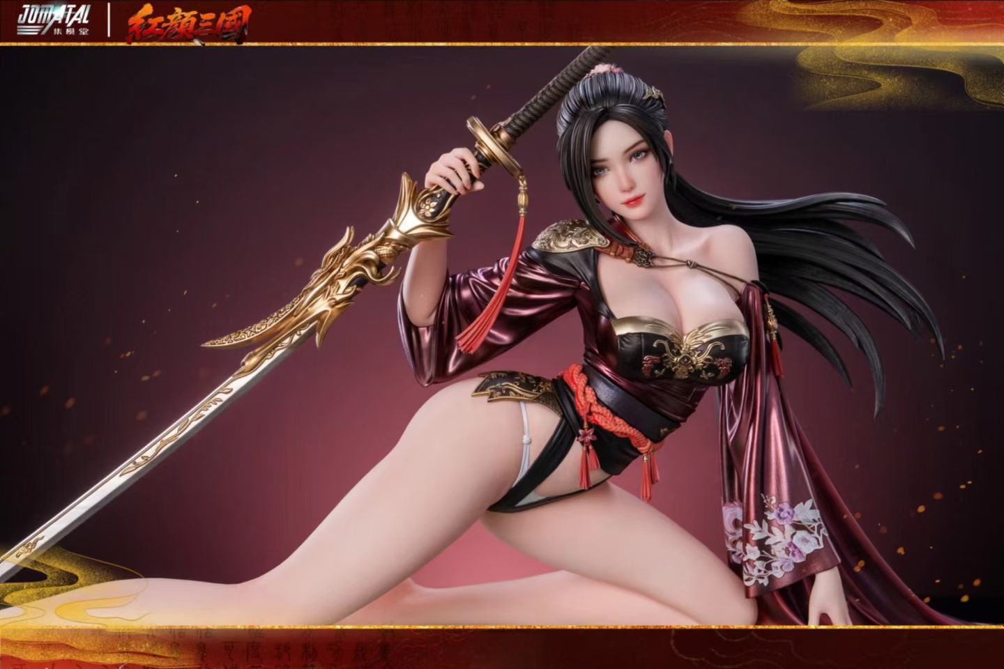 Jomatal Studio - Licensed Three Kingdoms Beauties Series Daqiao Statue | 版权 三国红颜系列大乔雕像 - Image 8