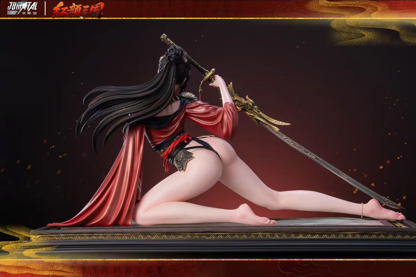 Jomatal Studio - Licensed Three Kingdoms Beauties Series Daqiao Statue | 版权 三国红颜系列大乔雕像 - Image 6