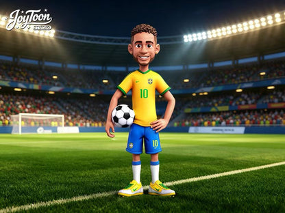 Joy Toon Studio - World Cup The Last Dance Little Shao Memorial Collection | 世界杯最后一舞之内少纪念收藏潮玩GK礼物摆件 - Image 5