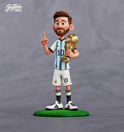 Joy Toon Studio - World Cup The Last Dance Messi Commemorative Collectible Toy GK Gift Ornament | 世界杯最后一舞梅老板纪念收藏潮玩GK礼物摆件 - Image 3