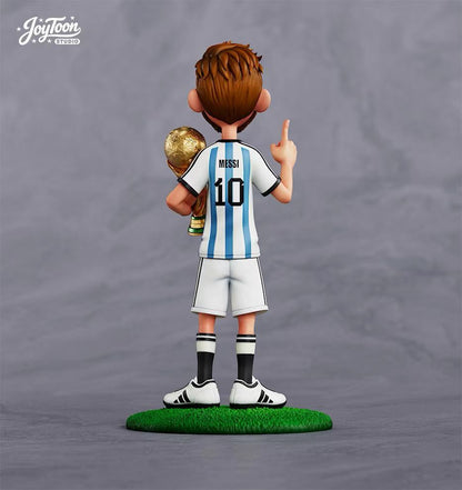 Joy Toon Studio - World Cup The Last Dance Messi Commemorative Collectible Toy GK Gift Ornament | 世界杯最后一舞梅老板纪念收藏潮玩GK礼物摆件 - Image 4