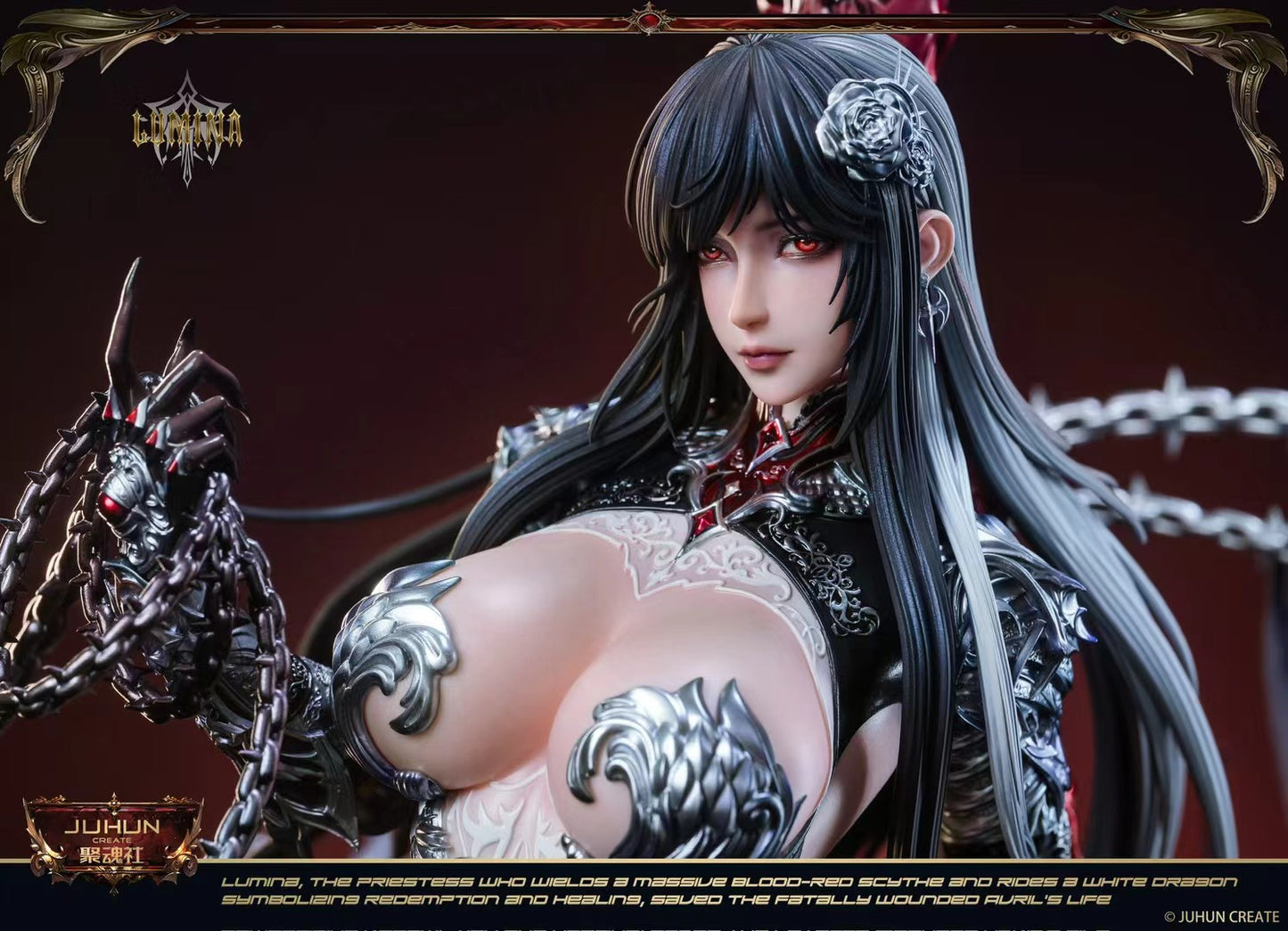 JuHunCREATE Studio - Licensed JuHun Continent Dragon Taming Priestess Lumina - 版权 聚魂大陆驯龙女祭司露米娜 - Image 3