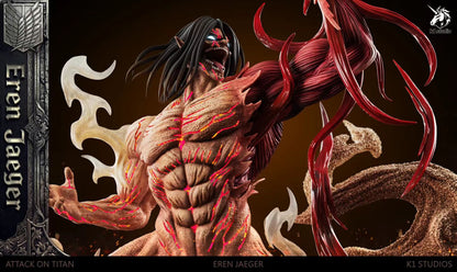 K1 STUDIOS - Attack on Titan Roaring Eren | 进击的巨人 咆哮艾伦 - Image 4
