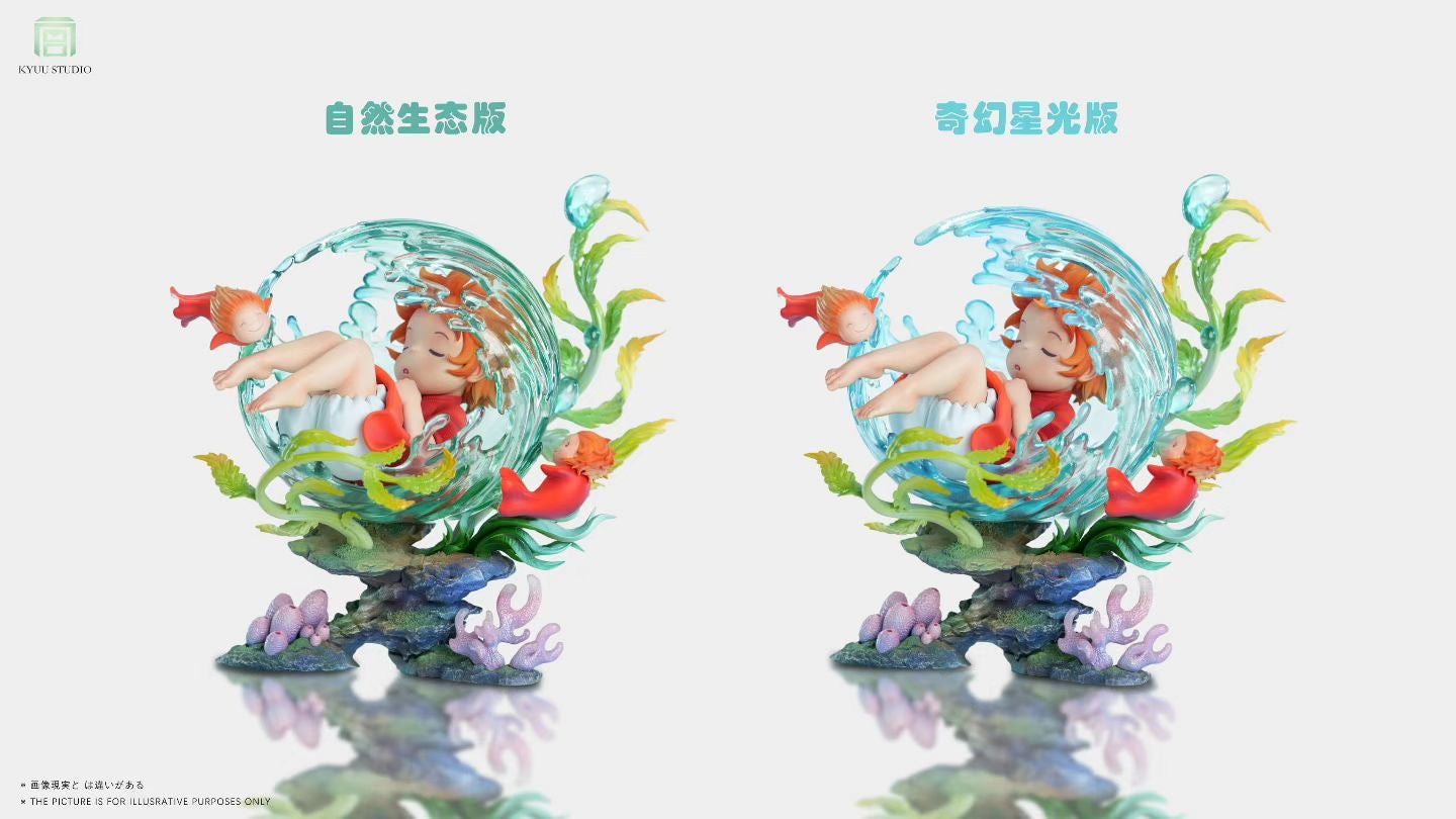 宫作坊KYUU STUDIO - Ponyo Sleeping Ponyo | 波妞 睡梦金鱼姬 - Image 2