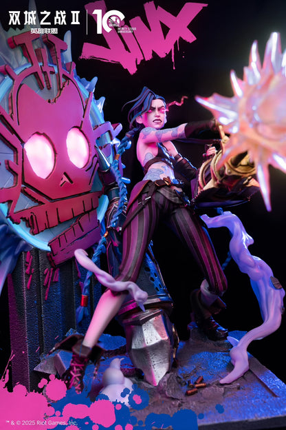 Kai Tian Studio - Licensed Arcane II Jinx 1/4 Scale Statue | 版权 双城之战II 金克丝 1/4全身像 - Image 5