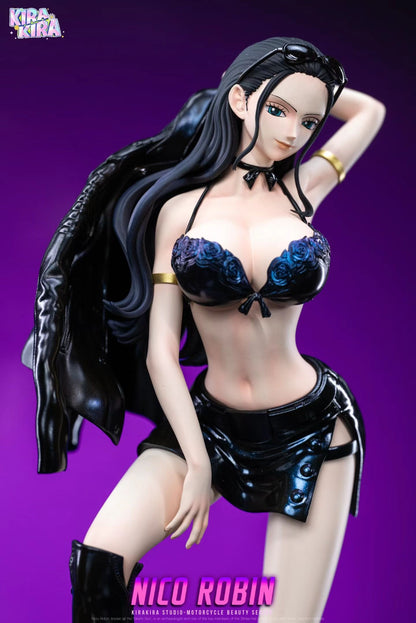 KiraKira Studio - One Piece Nico Robin Motorbike Suit | 海贼王 妮可罗宾 机车服 - Image 7