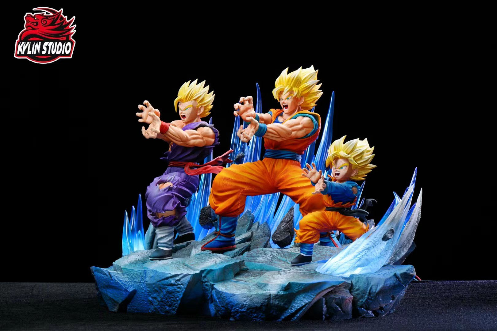 Kylin Studio - Dragon Ball Anniversary Broly vs Three Fathers and Sons | 龙珠 周年款 布罗利对站三父子 - Image 5