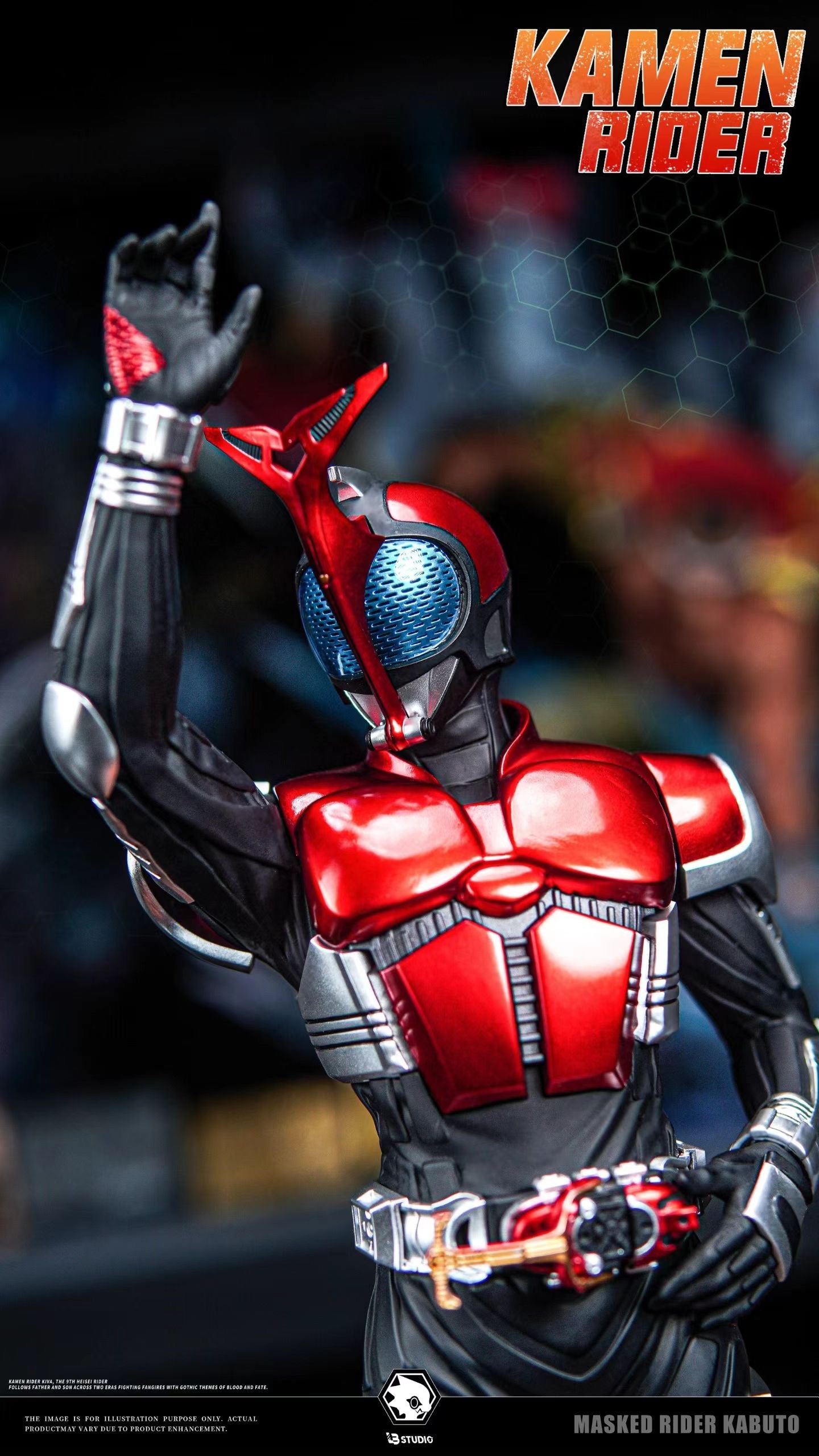 LB Studio - Kamen Rider Series Kamen Rider Kabuto Rider Form | 假面骑士系列 假面骑士 甲斗王 骑士形态 - Image 7