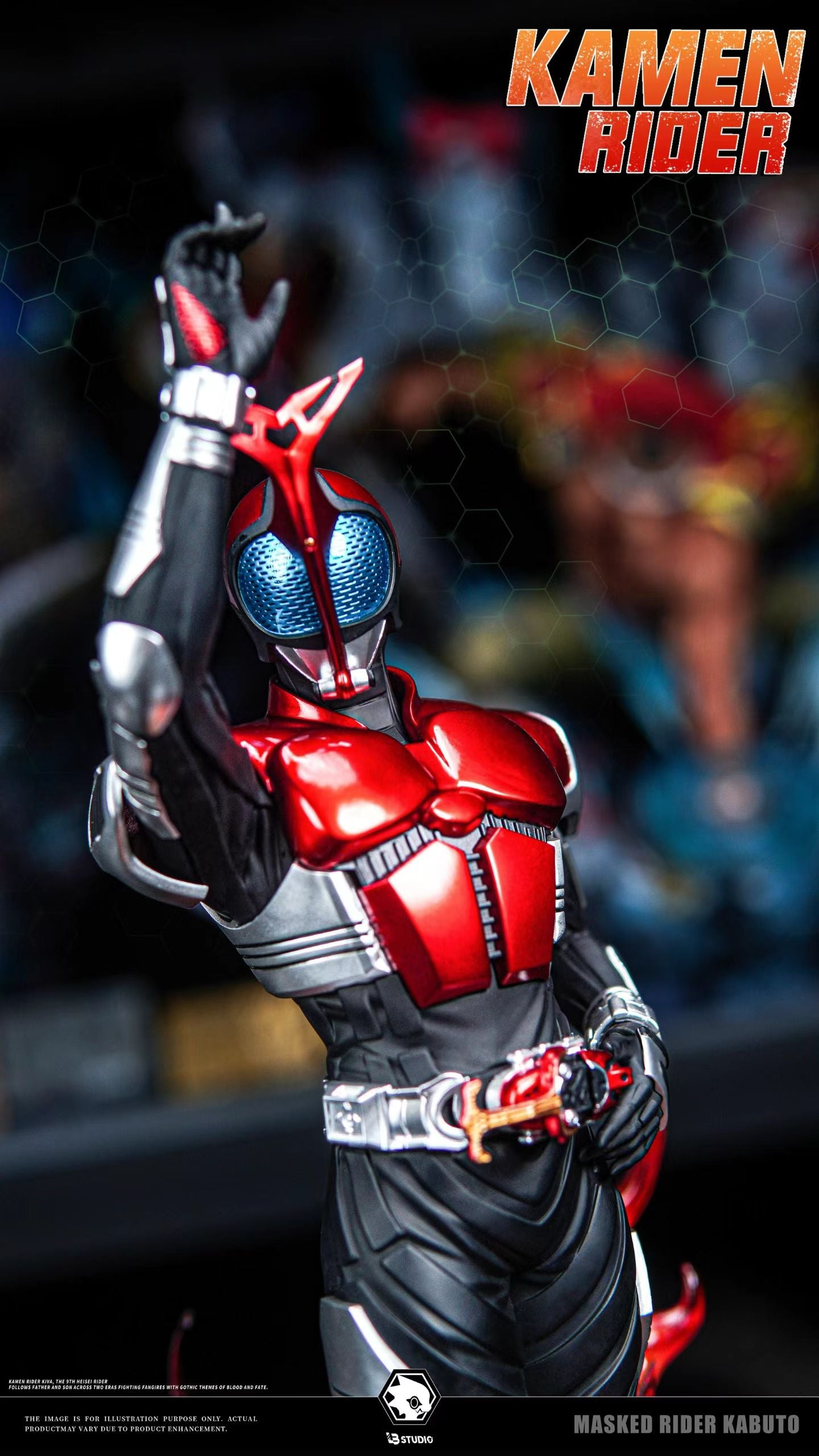 LB Studio - Kamen Rider Series Kamen Rider Kabuto Rider Form | 假面骑士系列 假面骑士 甲斗王 骑士形态 - Image 3
