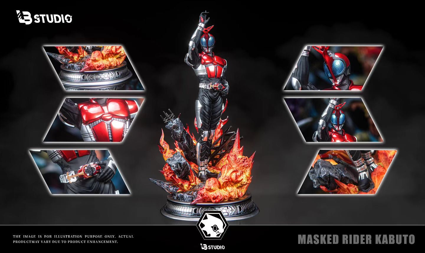 LB Studio - Kamen Rider Series Kamen Rider Kabuto Rider Form | 假面骑士系列 假面骑士 甲斗王 骑士形态 - Image 5