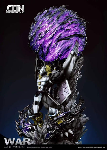 Light Carving Series Vol.1: WarGreymon Gaia Force (Original and Alternate Color) - Image 8