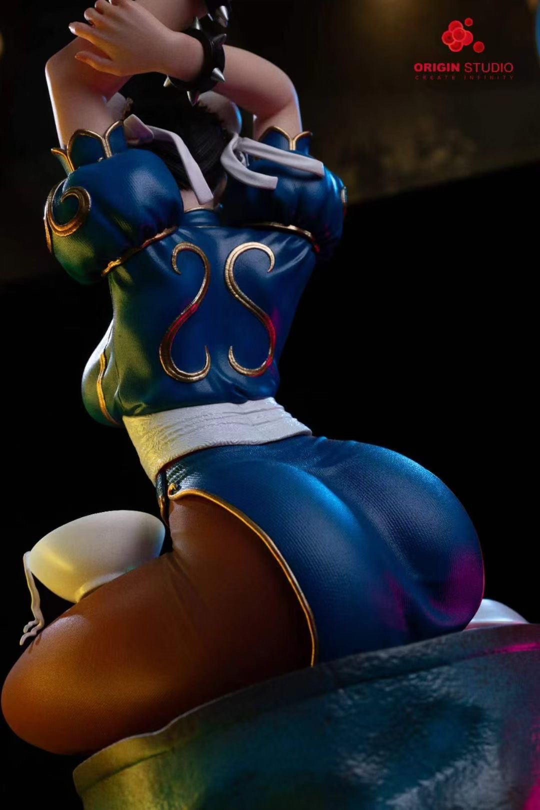 Light Statue Female Fighter - Chun - Image 2