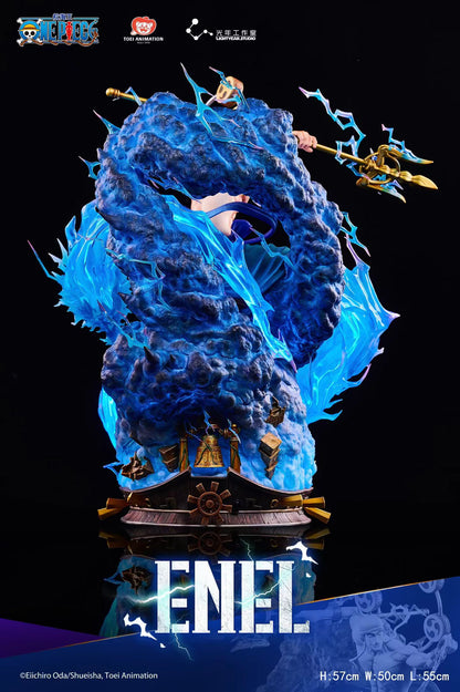 Light Year Studio - Licensed One Piece Thunder God Enel Statue | 版权 航海王 雷神 Enel 雕像 - Image 7