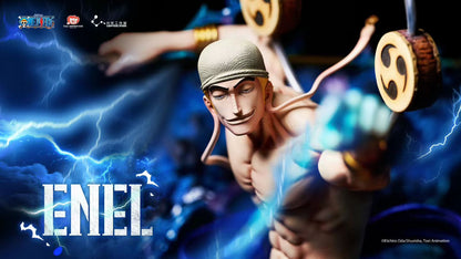Light Year Studio - Licensed One Piece Thunder God Enel Statue | 版权 航海王 雷神 Enel 雕像 - Image 4