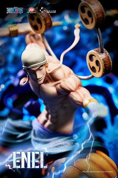 Light Year Studio - Licensed One Piece Thunder God Enel Statue | 版权 航海王 雷神 Enel 雕像 - Image 1