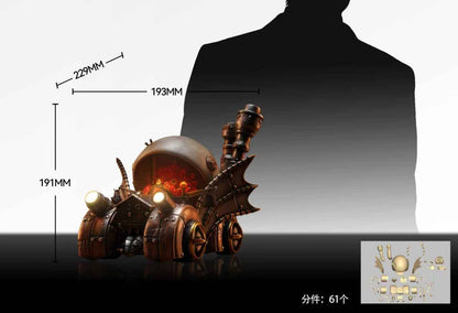 Long Miao Studio - Howl's Moving Castle Calcifer the Driver | 哈尔的移动城堡 车手卡西法 - Image 1