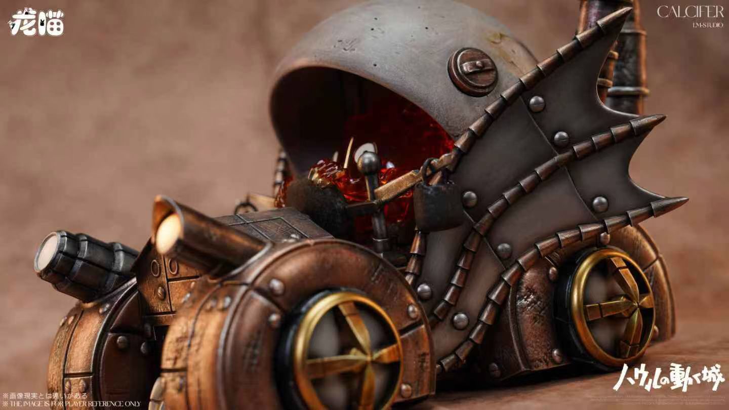 Long Miao Studio - Howl's Moving Castle Calcifer the Driver | 哈尔的移动城堡 车手卡西法 - Image 5