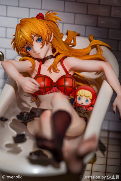 Loveholic - Licensed Neon Genesis Evangelion Asuka Painted Figure | 版权 新世纪福音战士 明日香涂装完成品手办 - Image 5