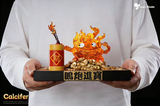 Lucky Studio - New Year Edition Firecracker Calcifer | 新年款之点鞭炮卡西法 - Image 1