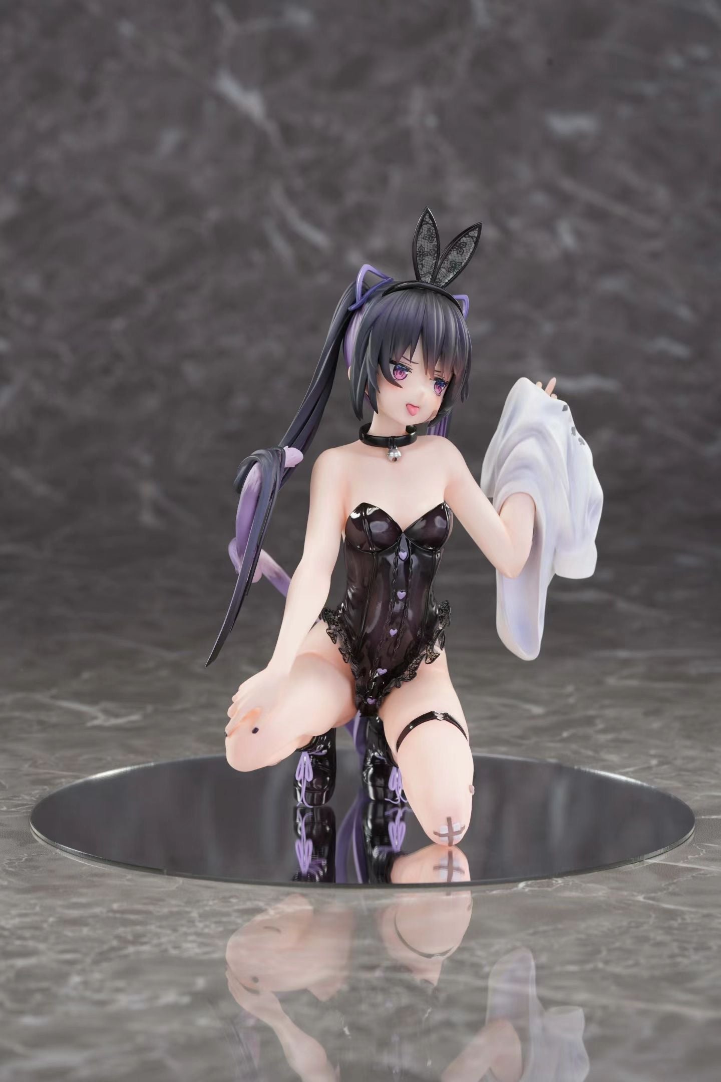 MAGIARTS Studio - Licensed Rosuuri x MAGIARTS Cheshire Cat Bunny Girl Ver Illustration by Rosuuri | 版权 Rosuuri x MAGIARTS 柴郡猫 兔女郎Ver Illustration by Rosuuri - Image 5