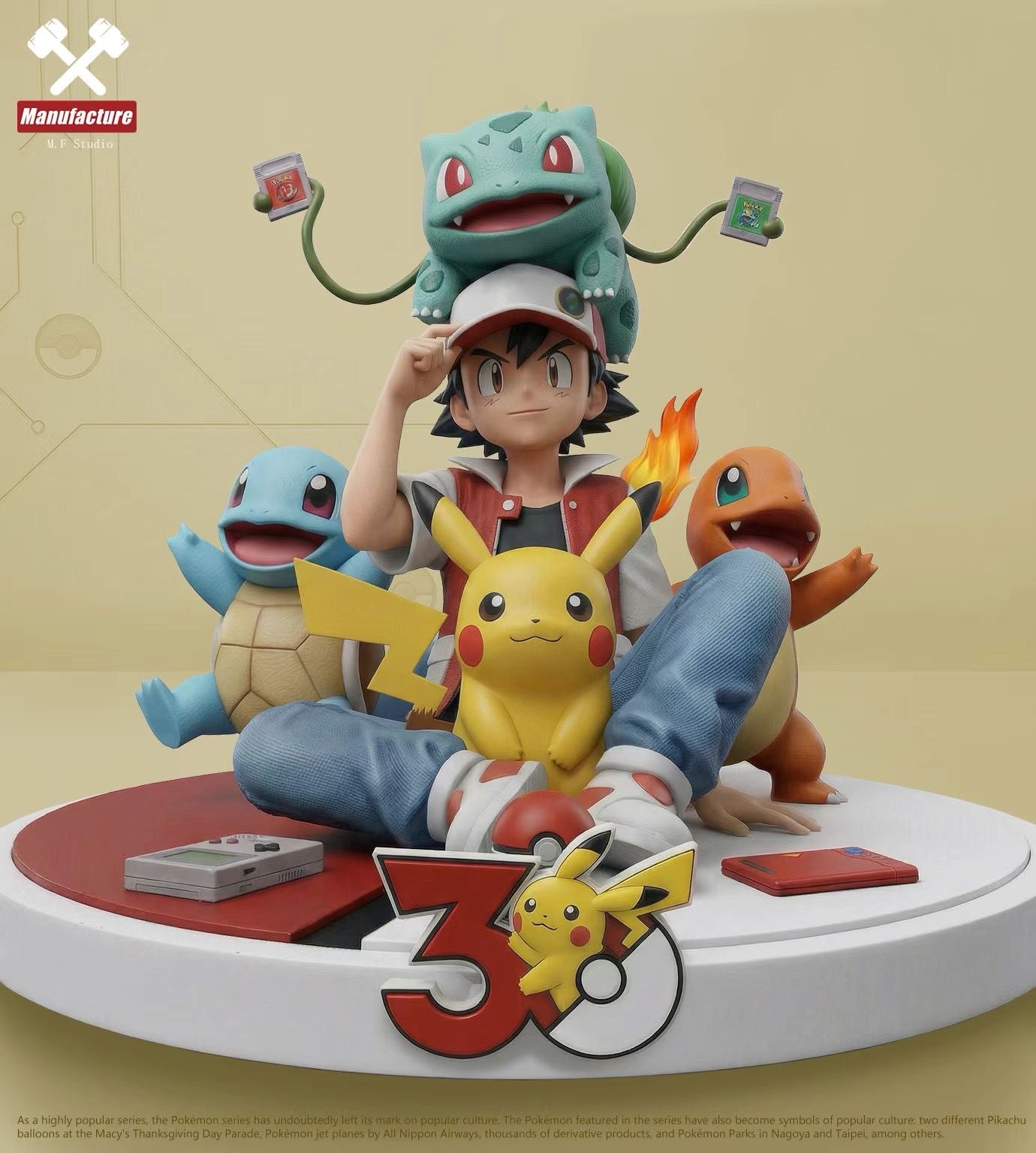 MF Studio - Pokemon Ash Red GBA 30th Anniversary | 宝可梦 小智 赤红 GBA 30周年 - Image 14