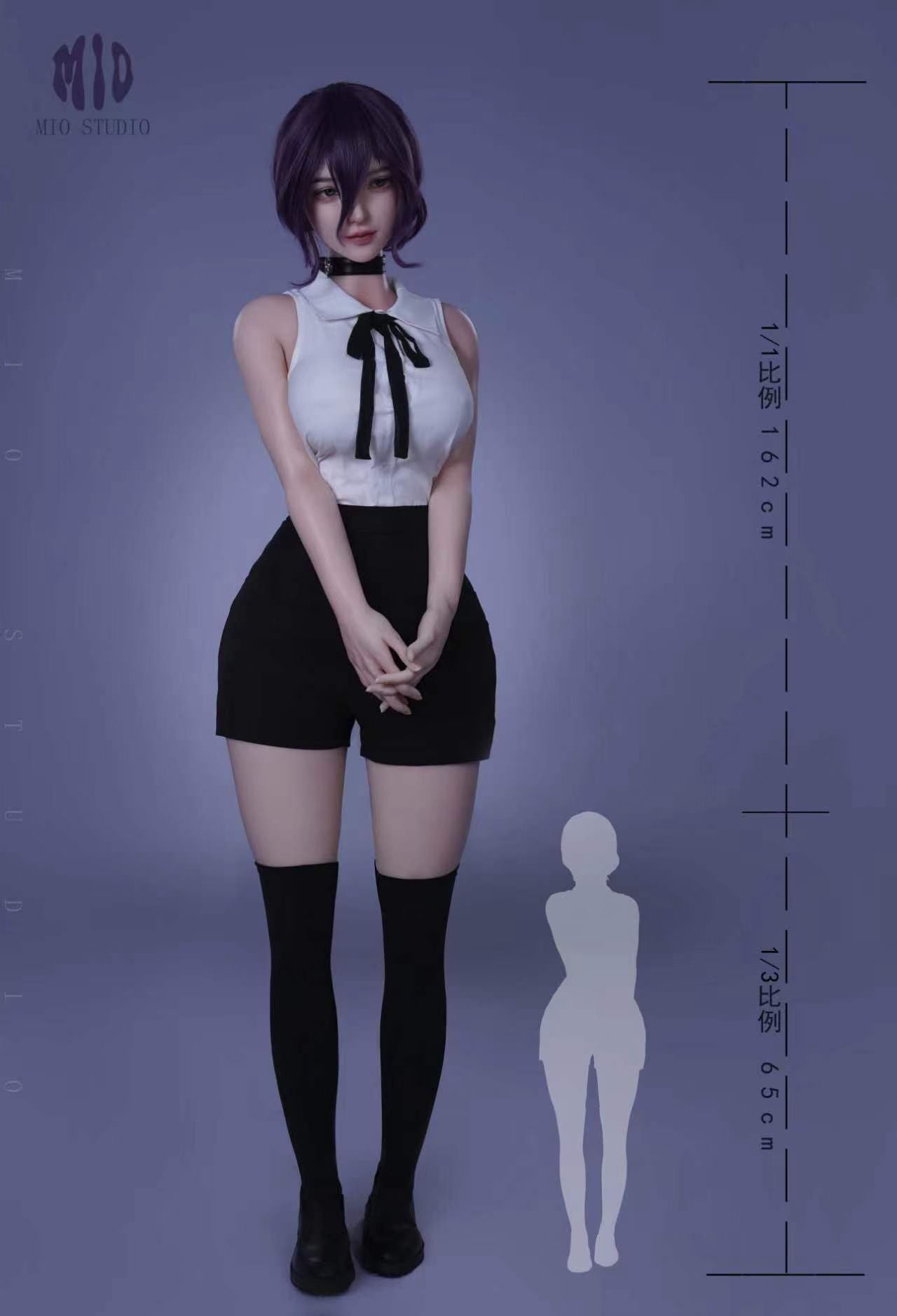 MIO Studio - MIO 005 Bomb Girl Dual Scale Full Silicone Articulated Figure | MIO 005 炸弹小姐 双比例全硅胶可动人偶 - Image 1