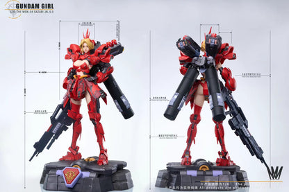 MMS Studio - Mobile Suit Gundam Gundam The SAZABI Girl | 高达 沙娘 - Image 6